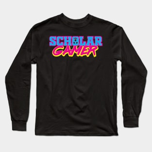 Scholar Gamer Long Sleeve T-Shirt